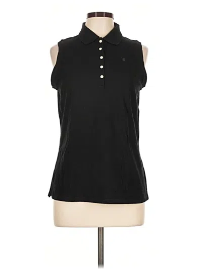 Pre-owned Izod Sleeveless T-shirt In Black