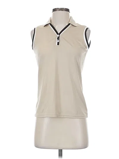 Pre-owned Izod Sleeveless T-shirt In Brown