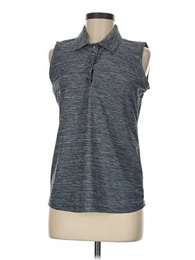 Pre-owned Izod Sleeveless T-shirt In Gray