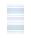 Izod Stripe Beach Towel, 40" X 70" In Blue,green