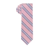 Izod Striped Tie In Pink