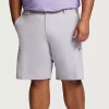 Izod Swingflex Mens 9 1/2" Big And Tall Stretch Fabric Quick Dry Chino Short In Gray