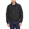 Izod Tech Racer Bomber Jacket In Black