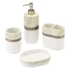 Izod Tidal 4-piece Bath Accessory Set