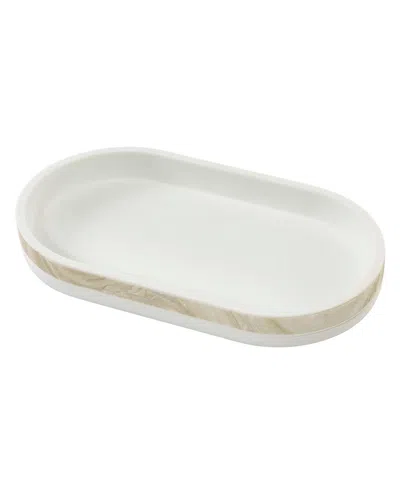 Izod Tidal 5.5" Decorative Vanity Tray In Sand