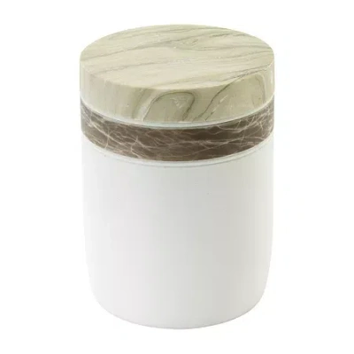 Izod Tidal Bathroom Canister In Neutral