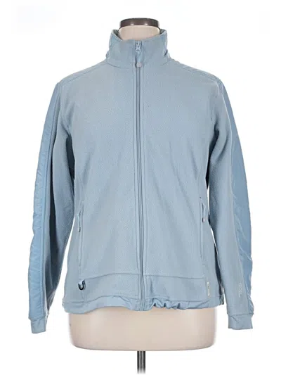 Pre-owned Izod Track Jacket In Blue