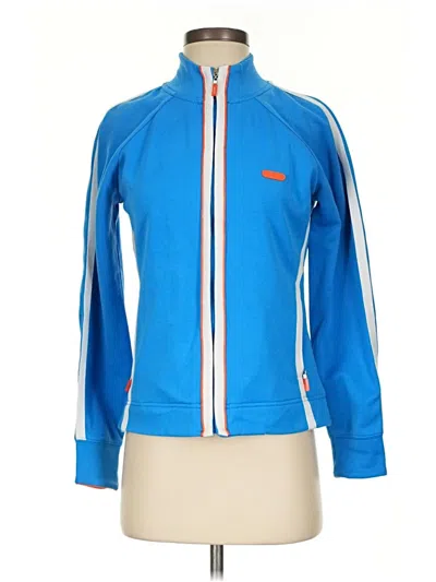 Pre-owned Izod Track Jacket In Blue