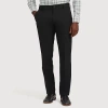Izod Traveler Mens Straight Fit Flat Front Pant In Black