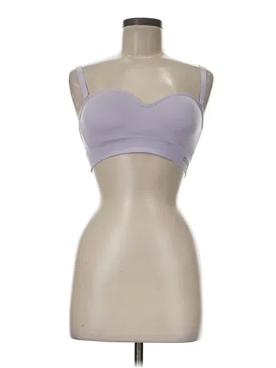 Pre-owned Izod Tube Top Purple Strapless Neckline Tops