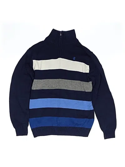 Pre-owned Izod Kids' Turtleneck Sweater In Blue