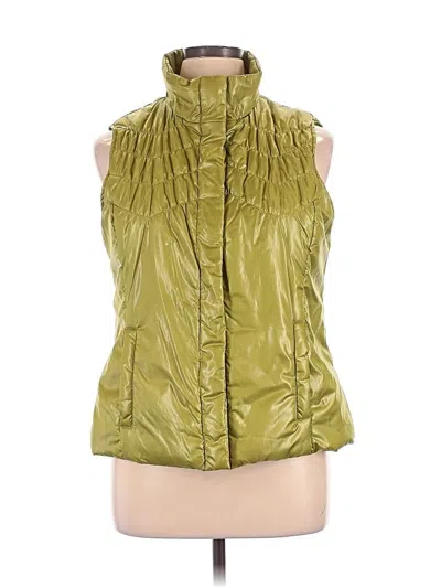 Pre-owned Izod Vest In Green