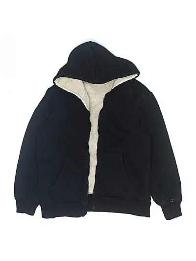 Pre-owned Izod Kids' Zip Up Hoodie In Black
