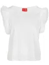 Izuskan Ibiza Tule T-shirt White