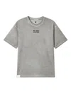 Izzue Acid-wash Cotton T-shirt In Gray
