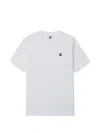 Izzue Bear-detail Cotton T-shirt In White