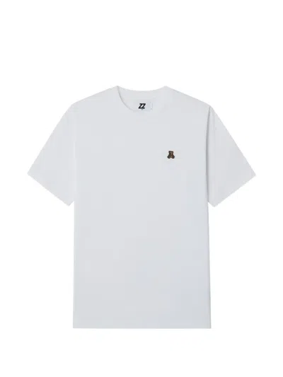 IZZUE BEAR-DETAIL COTTON T-SHIRT