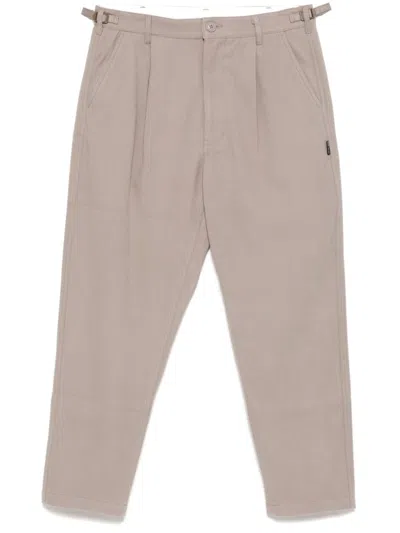 Izzue Belted Pants In Neutrals