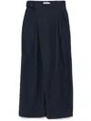Izzue Belted Trousers In Blue