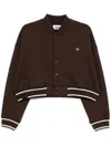 Izzue Button-up Jacket In Brown