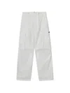 Izzue Cargo Pants In White