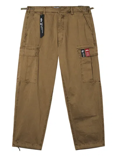 Izzue Cargo-pocket Trousers In Brown