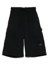 Izzue Cargo Shorts In Black