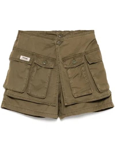 Izzue Cargo Shorts In Green