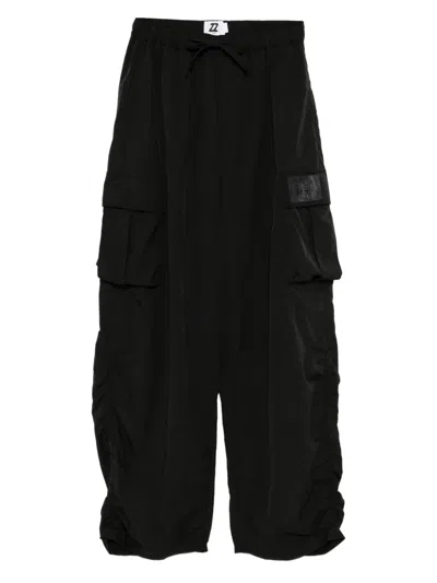Izzue Cargo Trousers In Brown