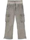 Izzue Cargo Trousers In Grey