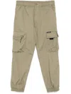 Izzue Cargo Trousers In Neutrals