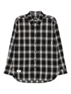 Izzue Checkered Shirt In Black