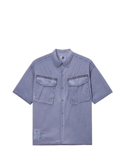Izzue Chest-pockets Shirt In Purple