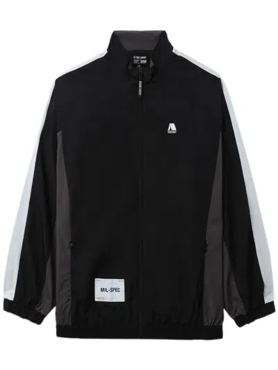 Izzue Colour-block Track Jacket In Black