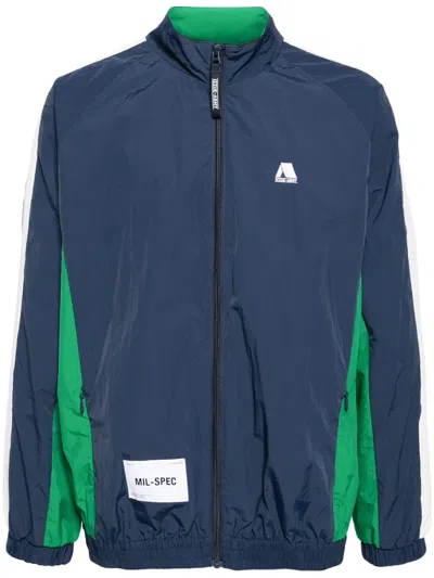 Izzue Colour-block Track Jacket In Blue