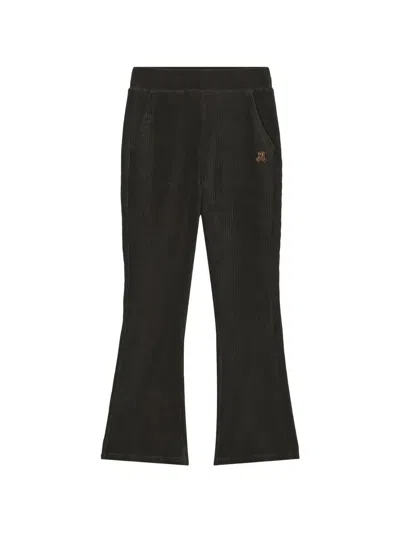 Izzue Corduroy Trousers In Black