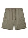 Izzue Cotton Bermuda Shorts In Neutrals