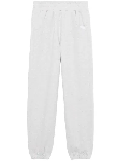 Izzue Cotton-blend Track Pants In 灰色