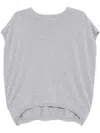 Izzue Cotton Jumper In Grey
