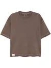 Izzue Cotton T-shirt In Braun