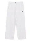 Izzue Cotton Track Pants In Gray