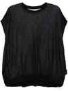 Izzue Crew-neck T-shirt In Black