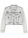 IZZUE CROPPED DENIM JACKET