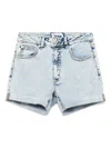Izzue Denim Shorts In 蓝色
