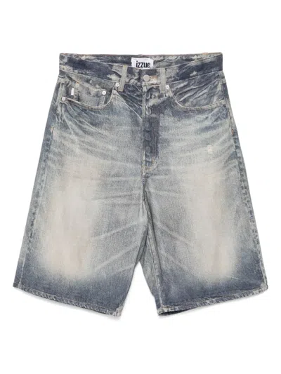 Izzue Denim Shorts In Blue