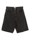 Izzue Denim Shorts In Black