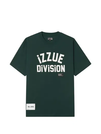 Izzue Division Graphic T-shirt In Green
