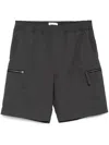 Izzue Drawstring Cargo Shorts In Grey