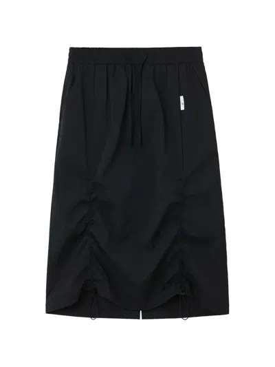 Izzue Drawstring Skirt In Black