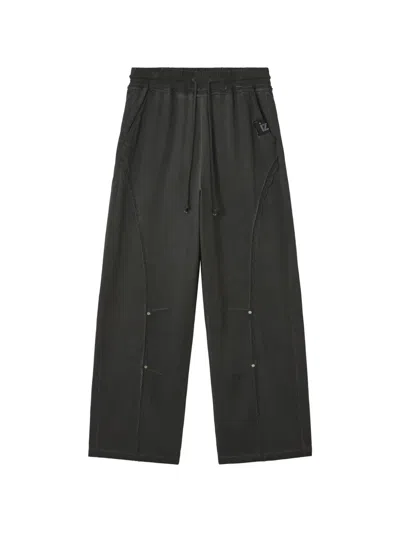 Izzue Drawstring-fastening Palazzo Pants In Black